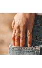 Breiter, vergoldeter Ring mit Perlen
