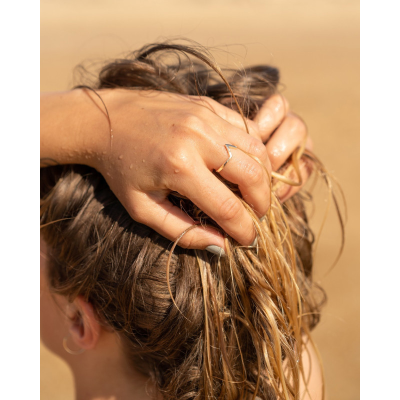 Anello Triangolo placcato oro