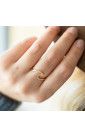 Ring Welle gold plated