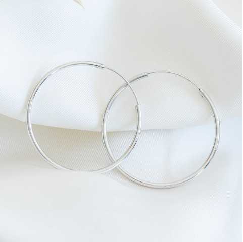 Pendientes criollos de plata