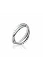 Bague argent 3 anneaux