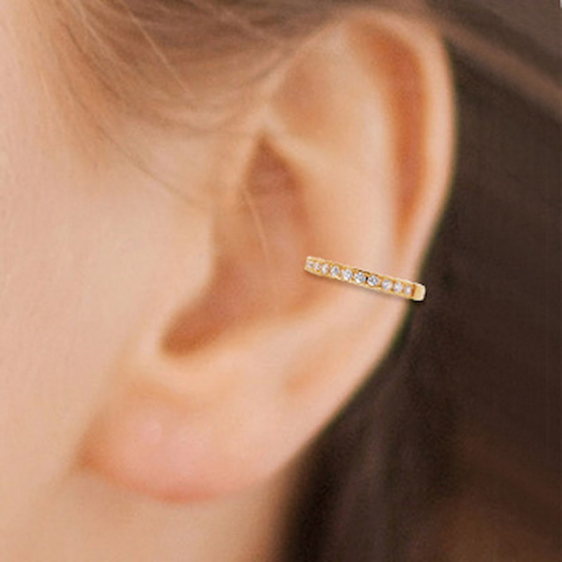 Ear Cuff sin taladrar oro