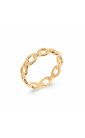 Ring Anchor Chain gold plated