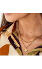 Collier Double rang trefle