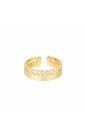 Bague Couronne Doré