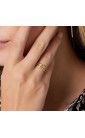 Bague Couronne Strass Acier Inoxydable