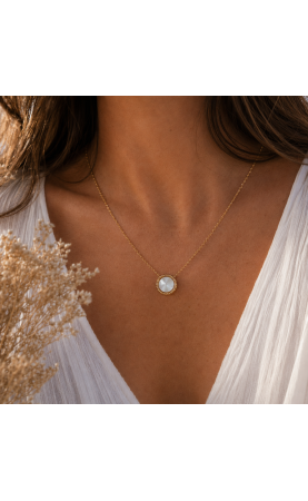copy of Collar nácar Palm oro