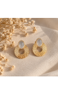 Luna Gold-plated Moonstone...