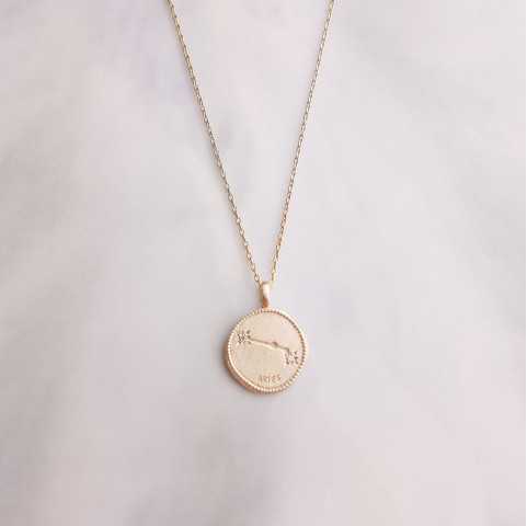 Collar Signo astrológico Aries constelación del zodíaco