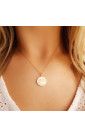 Collar Astro signo Libra chapado en oro constelación