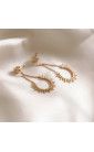 Gold-plated sunburst earrings