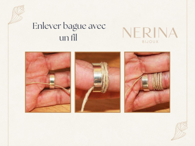 Comment enlever une bague avec du fil ?